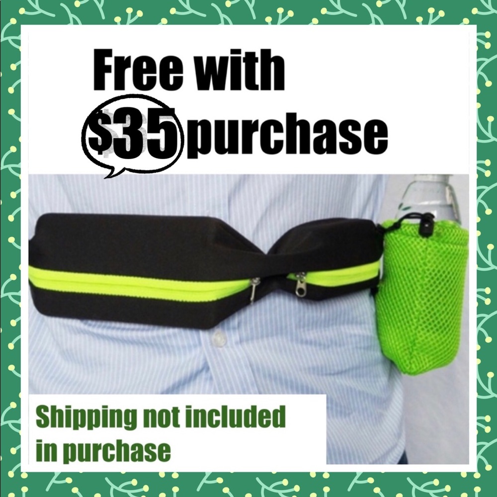 FREE Waterproof joggers belt with $35 purchase